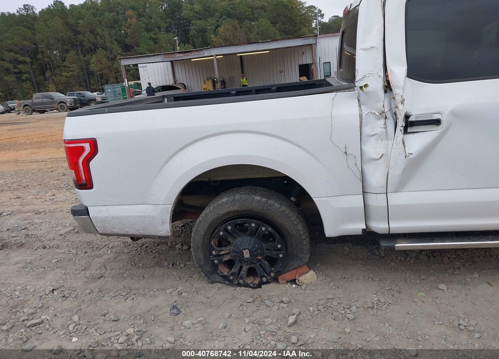 2016 FORD F-150 XLT VIN: 1FTEW1C87GKD02511