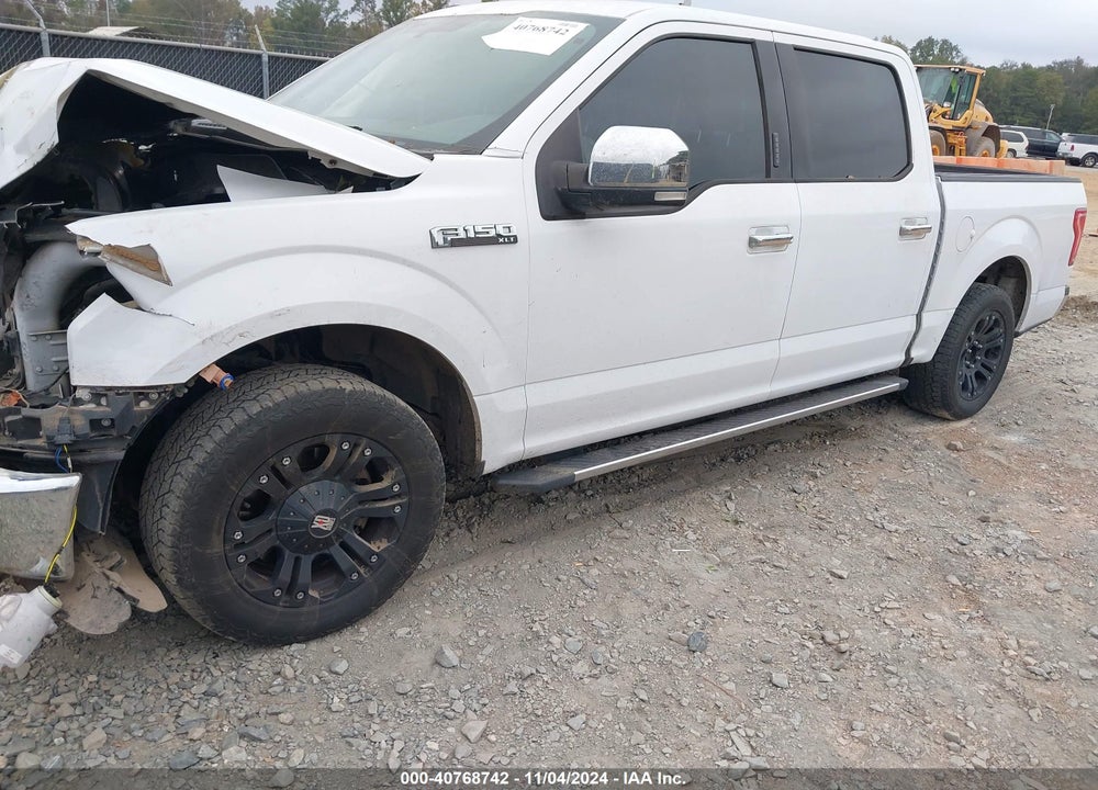 2016 FORD F-150 XLT VIN: 1FTEW1C87GKD02511