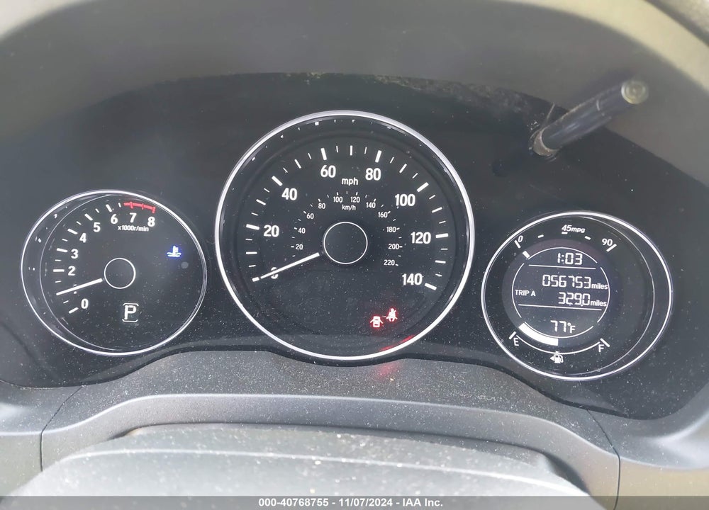 2018 HONDA HR-V VIN: 3CZRU6H36JM730923