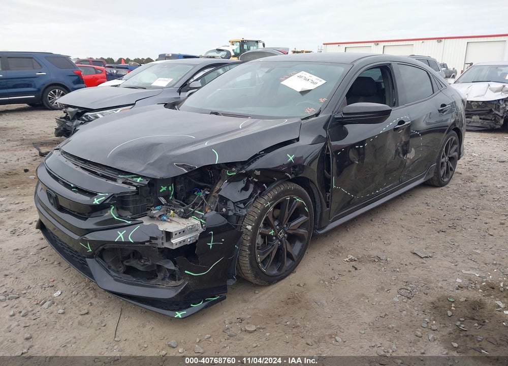 2018 HONDA CIVIC SPORT VIN: SHHFK7H45JU222328