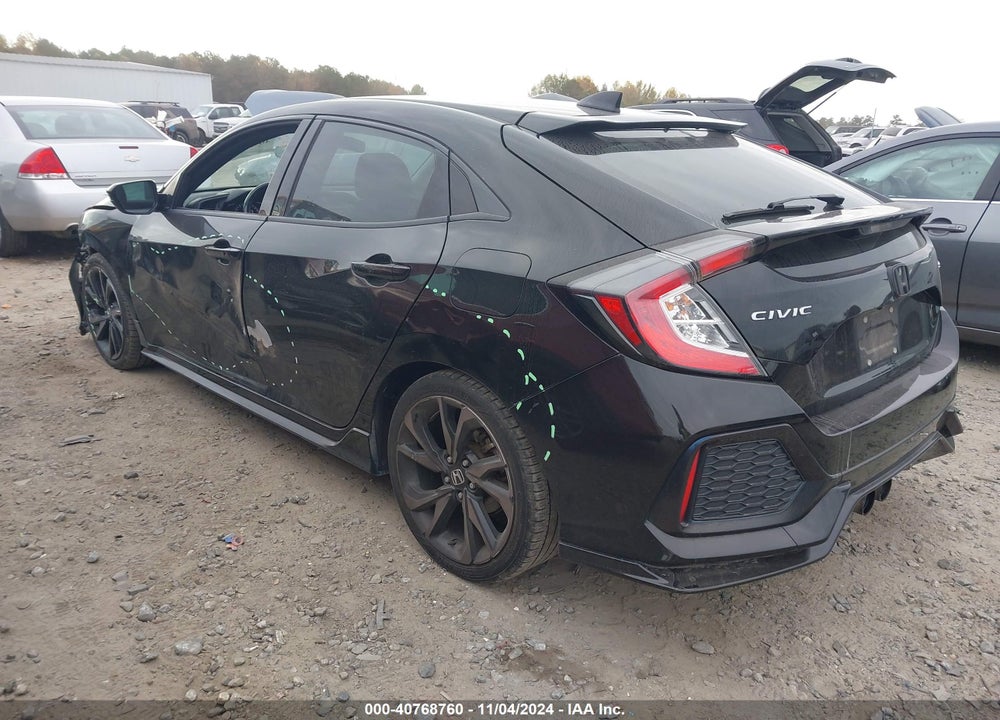 2018 HONDA CIVIC SPORT VIN: SHHFK7H45JU222328