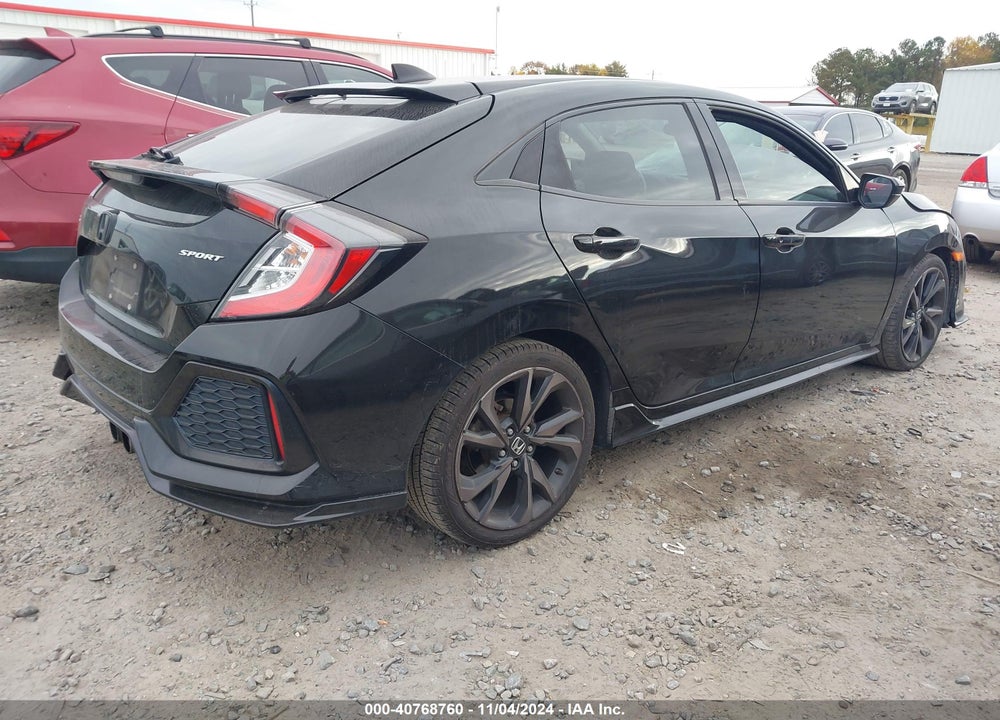2018 HONDA CIVIC SPORT VIN: SHHFK7H45JU222328