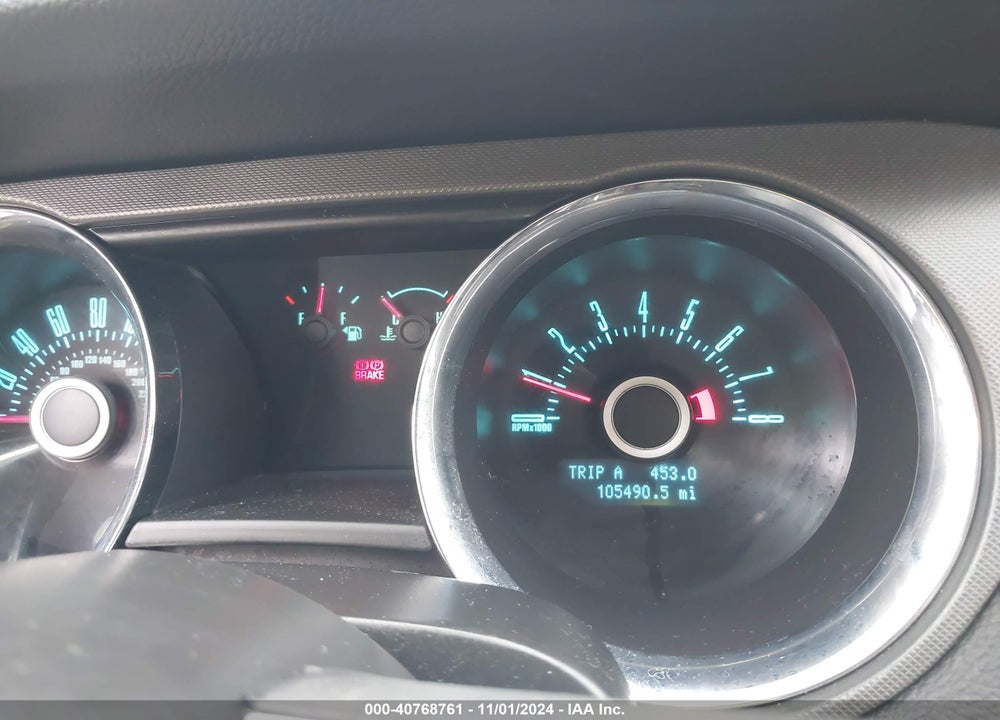 2013 FORD MUSTANG V6 VIN: 1ZVBP8AM7D5275388