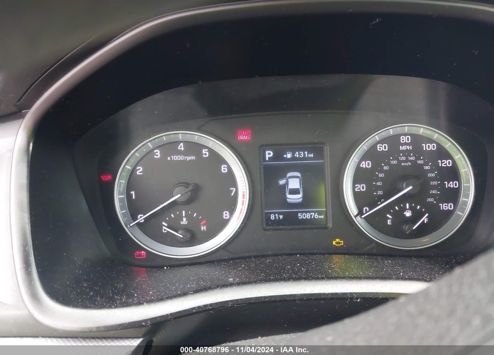 2019 HYUNDAI SONATA SE VIN: 5NPE24AF5KH816671