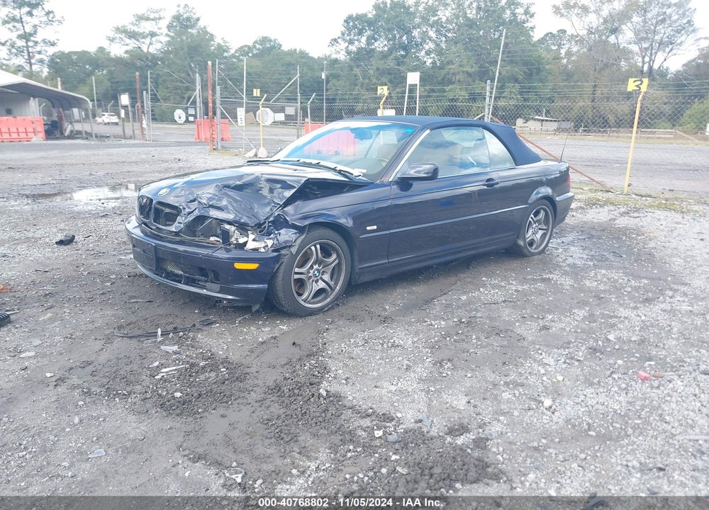 2003 BMW 330CI VIN: WBABS53443EV90366