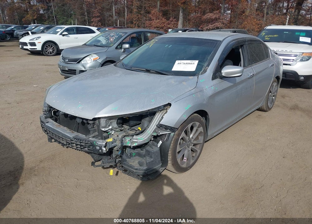 2013 HONDA ACCORD SPORT VIN: 1HGCR2F55DA134408