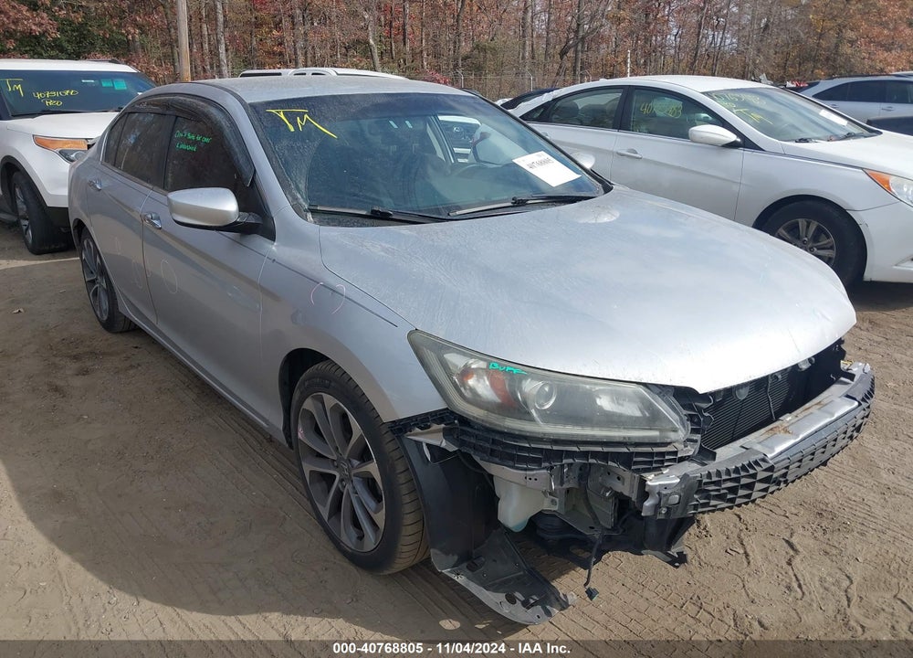2013 HONDA ACCORD SPORT VIN: 1HGCR2F55DA134408