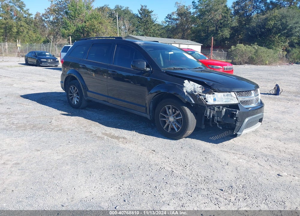2013 DODGE JOURNEY SXT VIN: 3C4PDCBG1DT592323