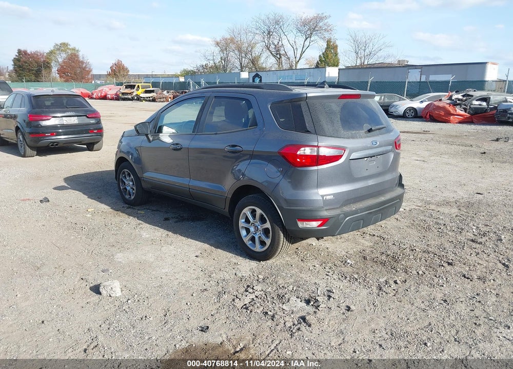 2019 FORD ECOSPORT SE VIN: MAJ6S3GL1KC284364