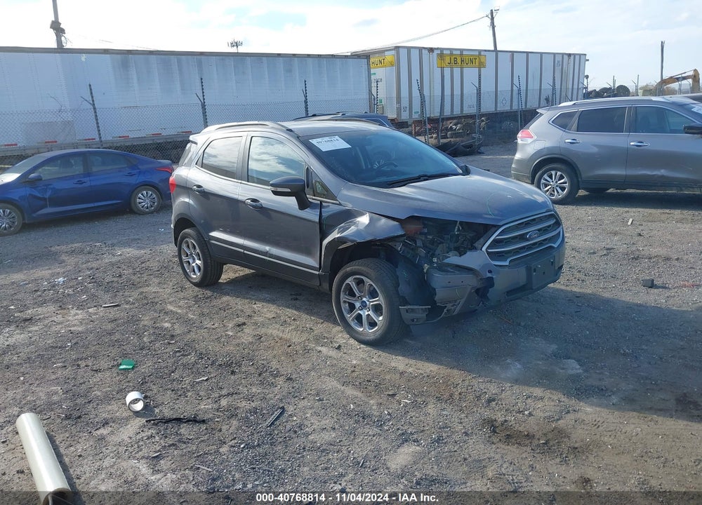 2019 FORD ECOSPORT SE VIN: MAJ6S3GL1KC284364