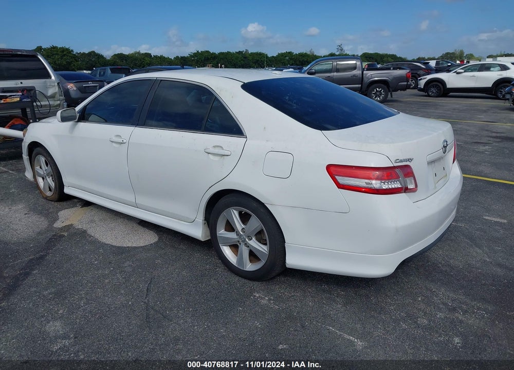 2010 TOYOTA CAMRY SE VIN: 4T1BF3EKXAU503494