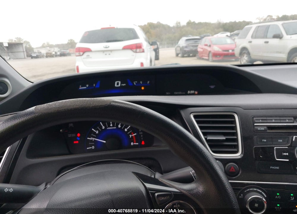 2013 HONDA CIVIC LX VIN: 2HGFG3B59DH532995