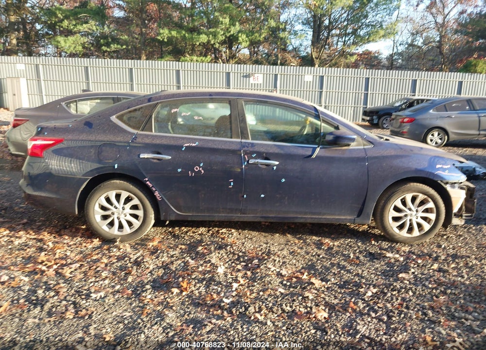 2018 NISSAN SENTRA SV VIN: 3N1AB7AP2JY227347