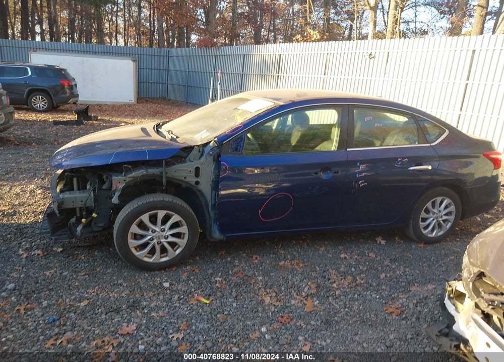 2018 NISSAN SENTRA SV VIN: 3N1AB7AP2JY227347