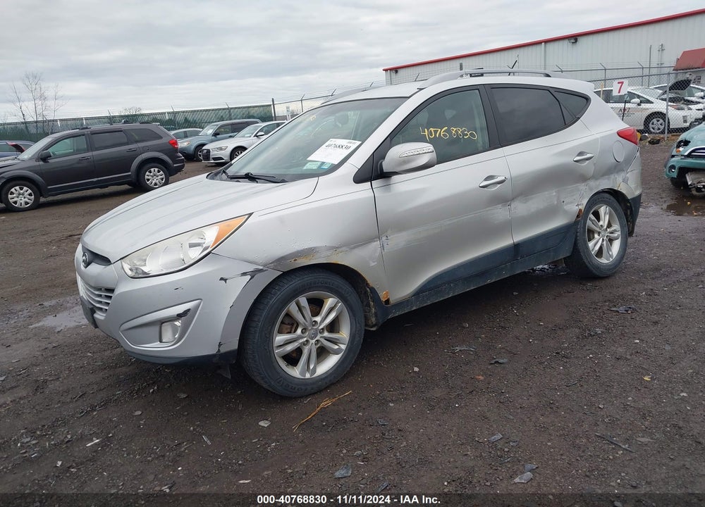 2013 HYUNDAI TUCSON GLS VIN: KM8JUCACXDU763446