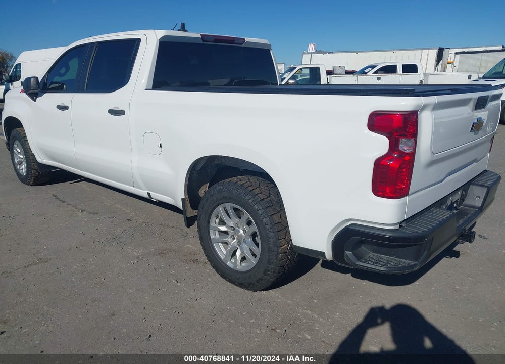 2021 CHEVROLET SILVERADO 1500 4WD STANDARD BED WT VIN: 3GCUYAEF8MG296352
