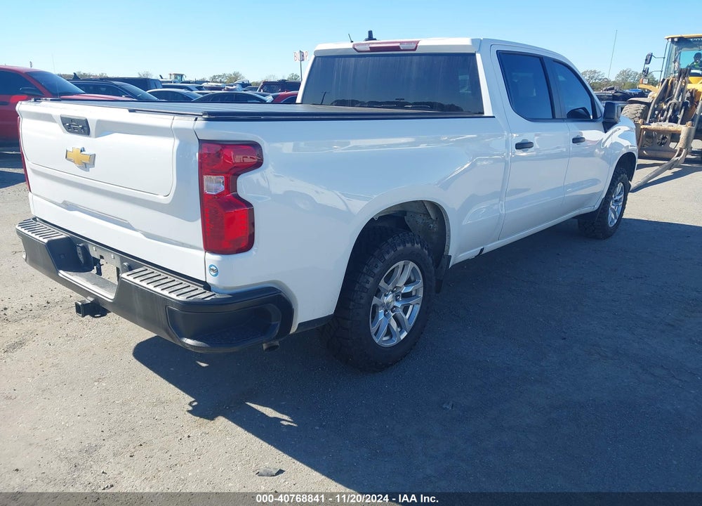 2021 CHEVROLET SILVERADO 1500 4WD STANDARD BED WT VIN: 3GCUYAEF8MG296352