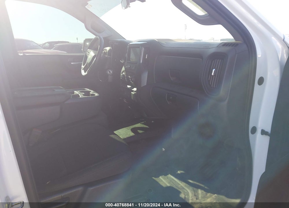 2021 CHEVROLET SILVERADO 1500 4WD STANDARD BED WT VIN: 3GCUYAEF8MG296352