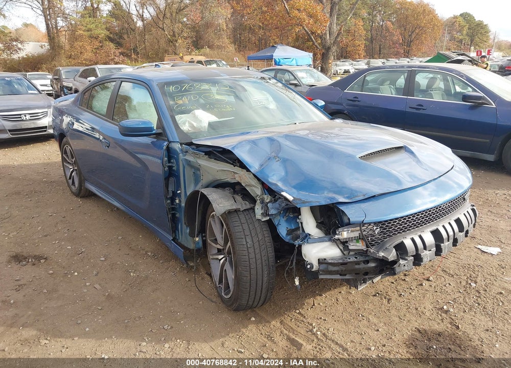 2021 DODGE CHARGER R/T RWD VIN: 2C3CDXCT4MH682161