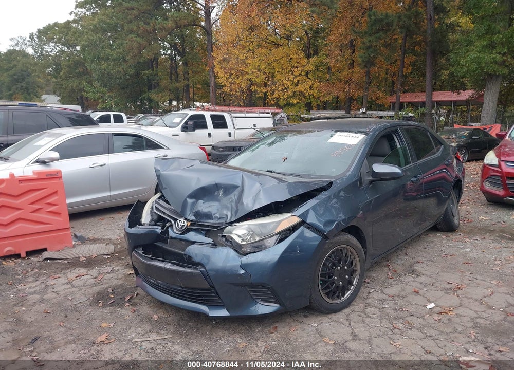 2016 TOYOTA COROLLA LE VIN: 2T1BURHE3GC624375