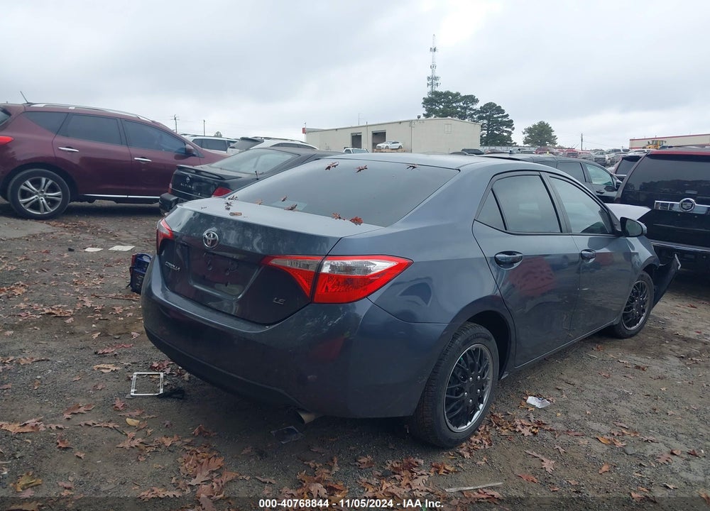 2016 TOYOTA COROLLA LE VIN: 2T1BURHE3GC624375