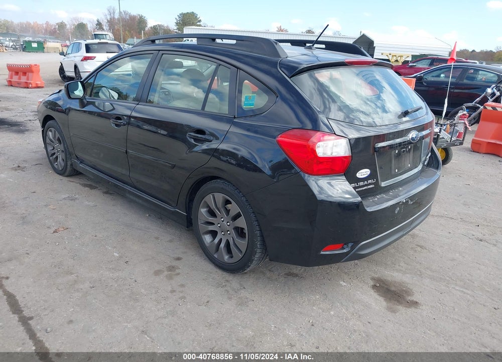 2013 SUBARU IMPREZA 2.0I SPORT PREMIUM VIN: JF1GPAL61D2871294