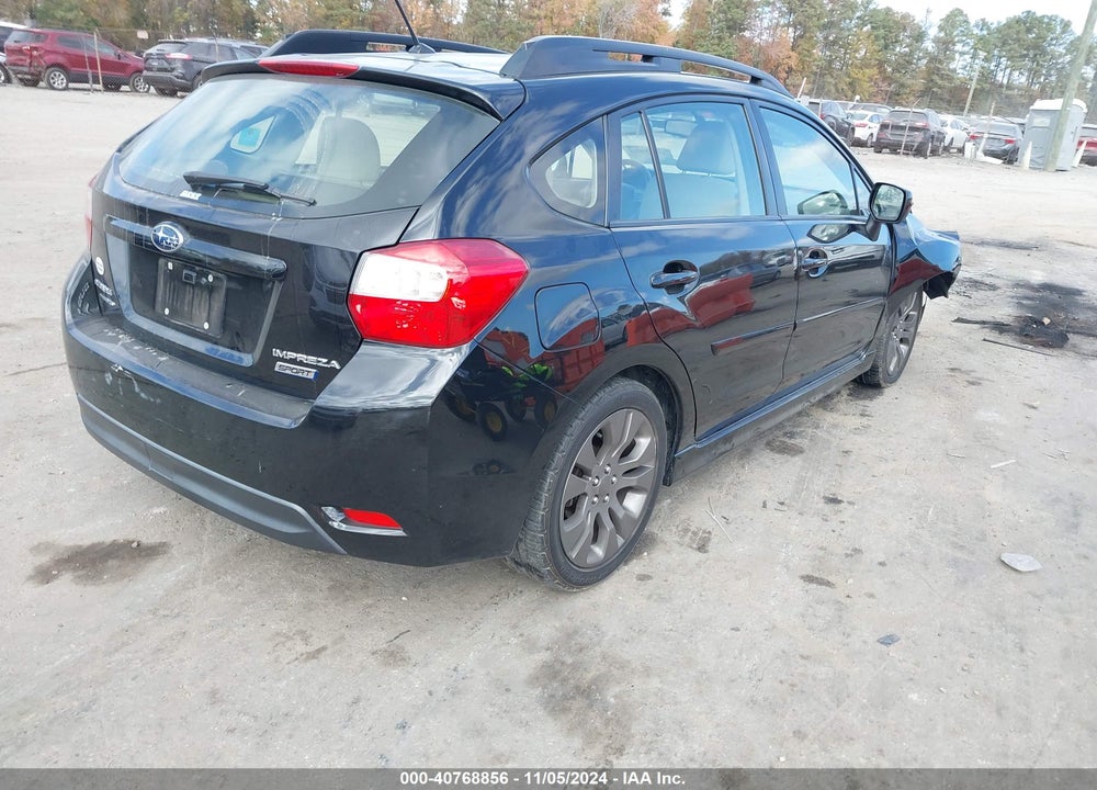 2013 SUBARU IMPREZA 2.0I SPORT PREMIUM VIN: JF1GPAL61D2871294