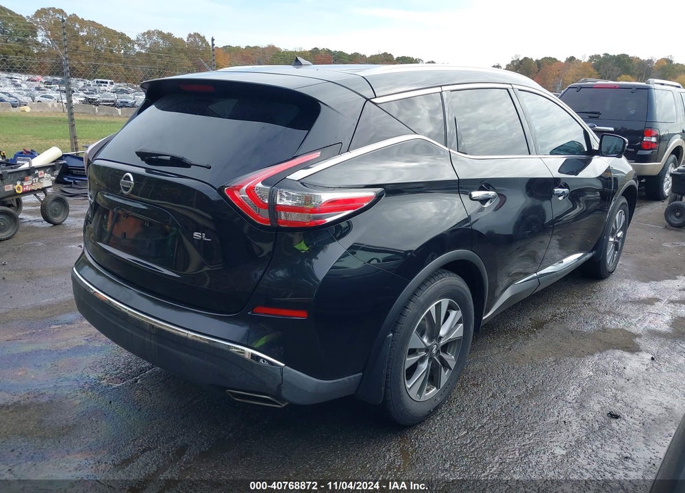 2015 NISSAN MURANO SL VIN: 5N1AZ2MG9FN290923
