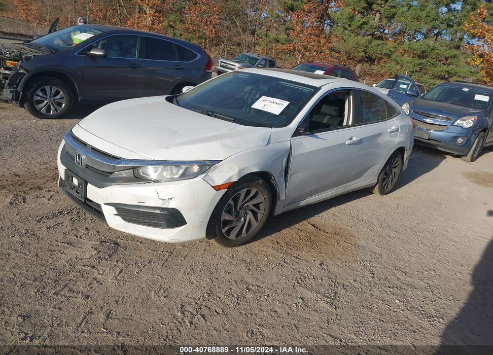2018 HONDA CIVIC EX VIN: 2HGFC2F77JH507588