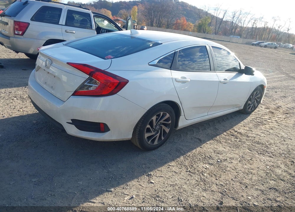 2018 HONDA CIVIC EX VIN: 2HGFC2F77JH507588