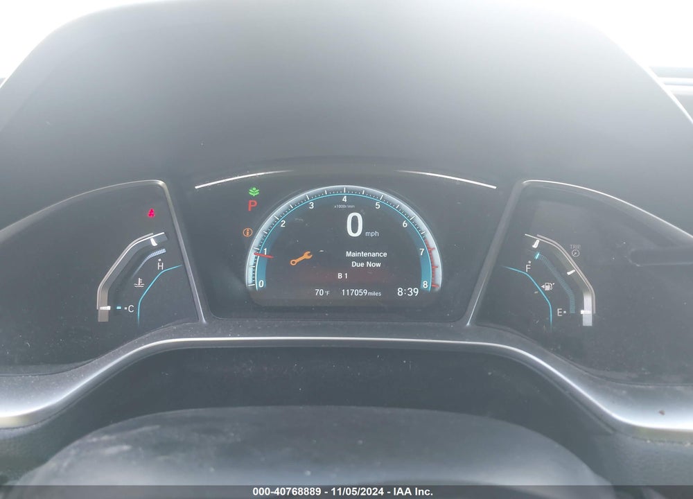 2018 HONDA CIVIC EX VIN: 2HGFC2F77JH507588