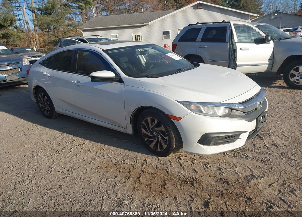 2018 HONDA CIVIC EX VIN: 2HGFC2F77JH507588
