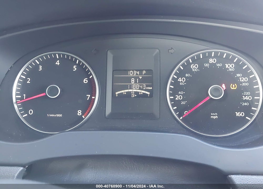 2013 VOLKSWAGEN JETTA SE VIN: 3VWDP7AJ1DM392581