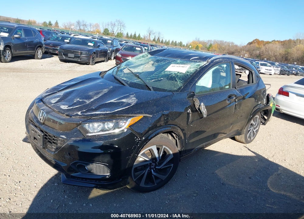 2019 HONDA HR-V SPORT VIN: 3CZRU6H1XKG719423