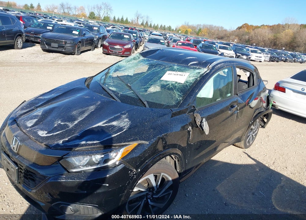 2019 HONDA HR-V SPORT VIN: 3CZRU6H1XKG719423