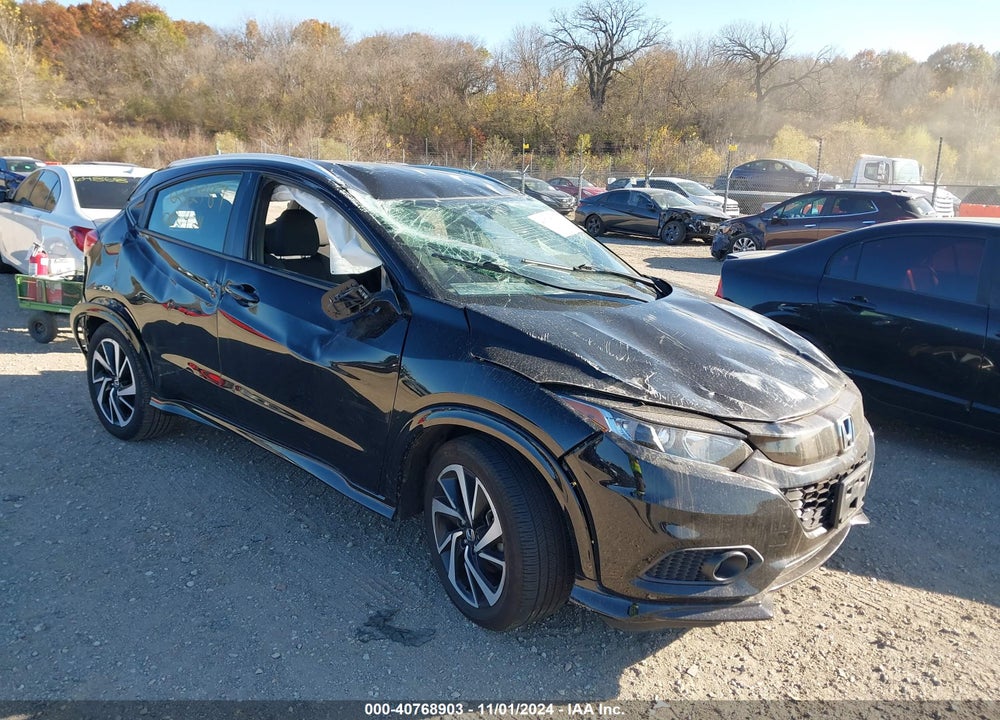 2019 HONDA HR-V SPORT VIN: 3CZRU6H1XKG719423