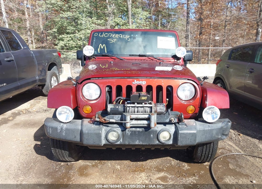 2007 JEEP WRANGLER UNLIMITED SAHARA VIN: 1J8GA59177L169356