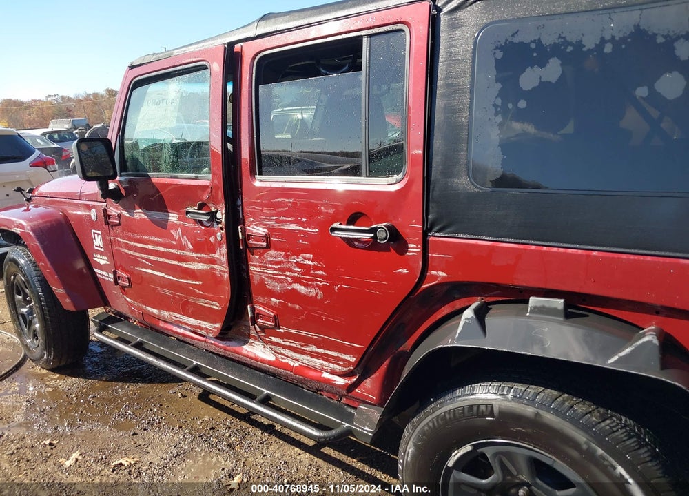 2007 JEEP WRANGLER UNLIMITED SAHARA VIN: 1J8GA59177L169356