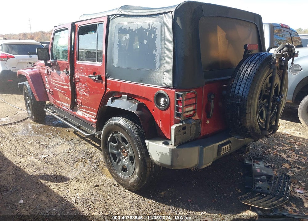 2007 JEEP WRANGLER UNLIMITED SAHARA VIN: 1J8GA59177L169356