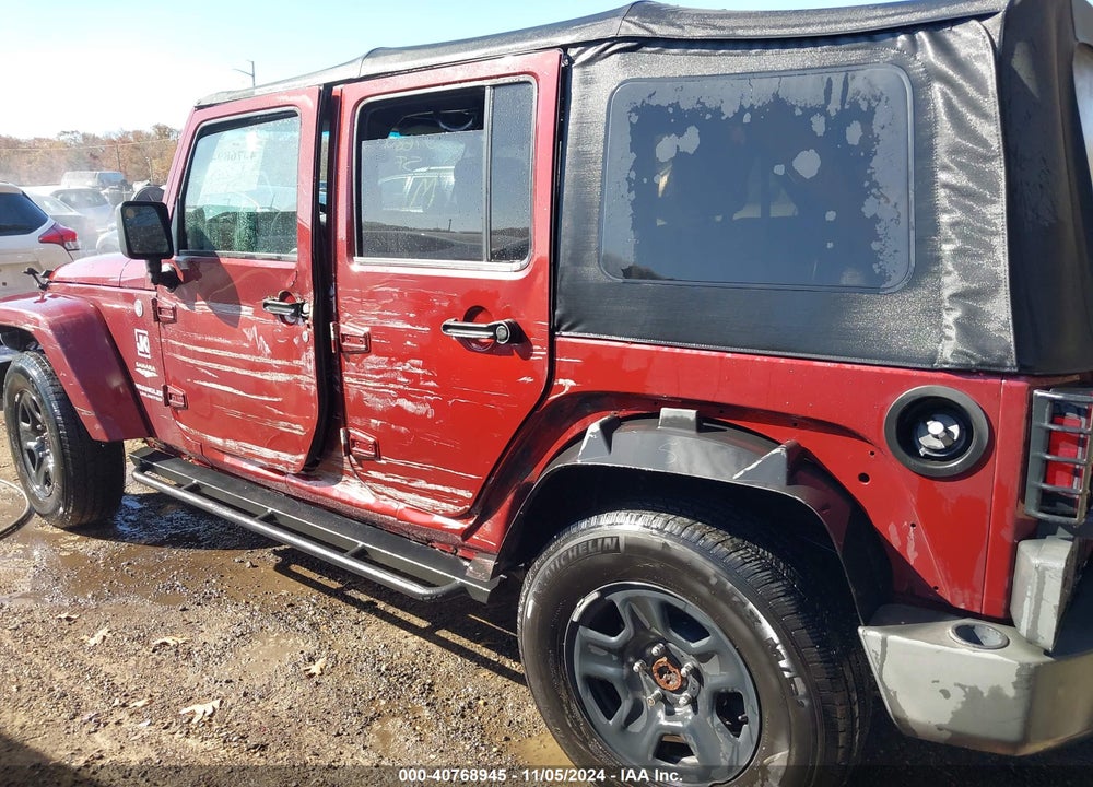 2007 JEEP WRANGLER UNLIMITED SAHARA VIN: 1J8GA59177L169356
