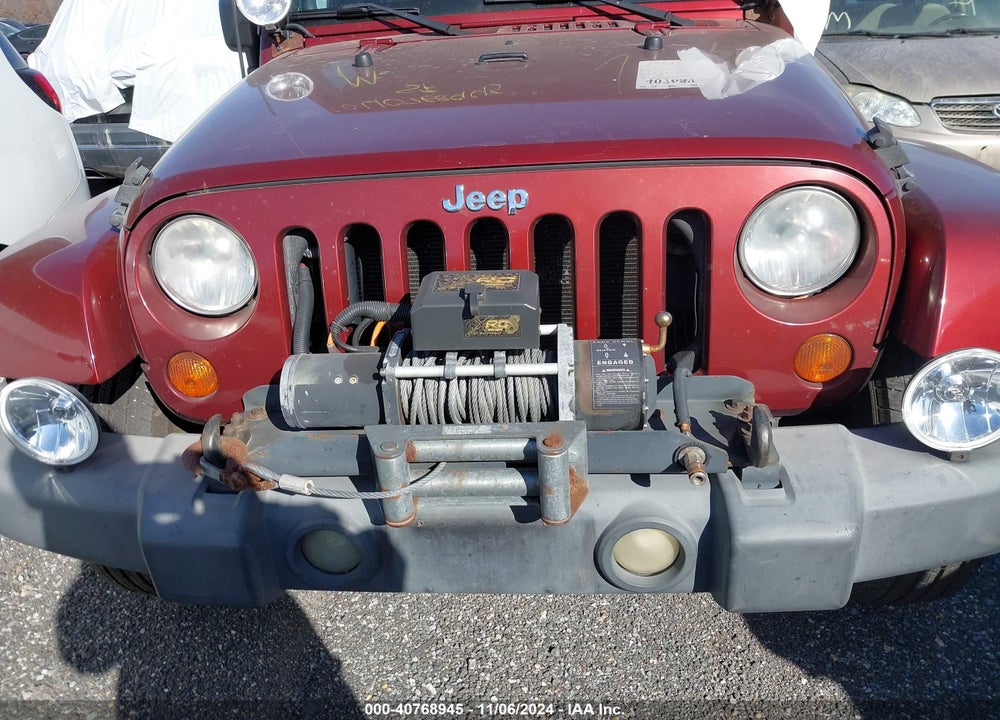 2007 JEEP WRANGLER UNLIMITED SAHARA VIN: 1J8GA59177L169356