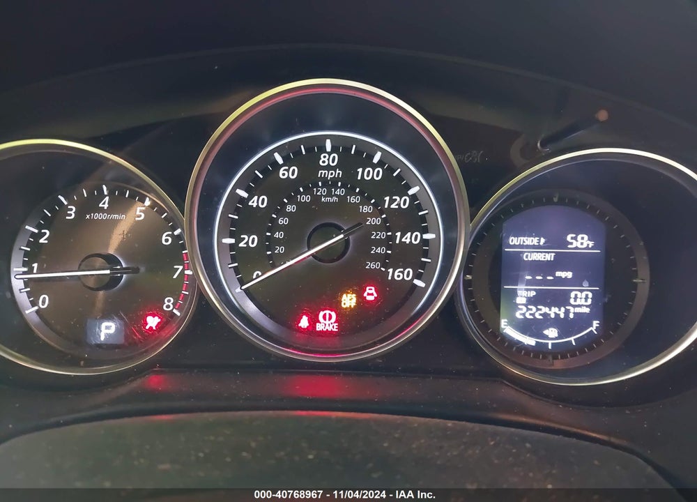 2013 MAZDA CX-5 GRAND TOURING VIN: JM3KE4DE7D0107521