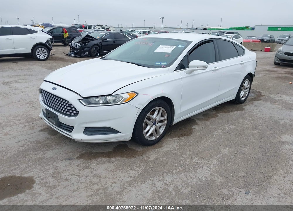 2013 FORD FUSION SE VIN: 3FA6P0H77DR372048