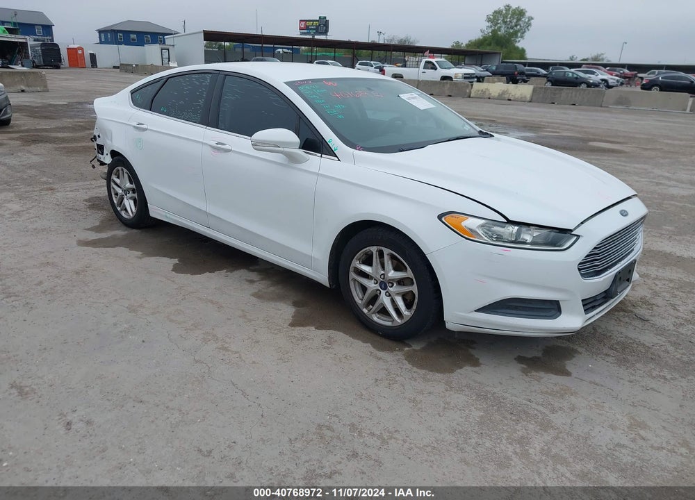 2013 FORD FUSION SE VIN: 3FA6P0H77DR372048