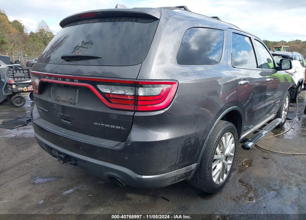 2015 DODGE DURANGO CITADEL VIN: 1C4SDJET6FC816806