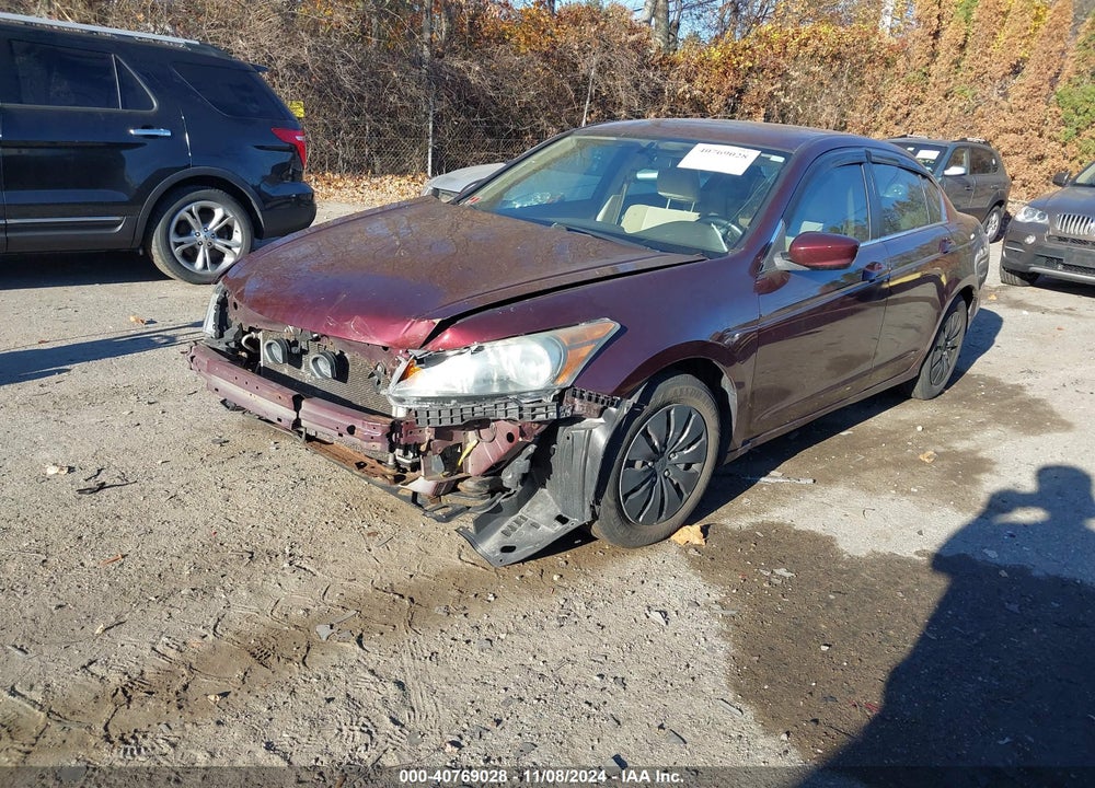 2010 HONDA ACCORD 2.4 LX VIN: 1HGCP2F38AA095975