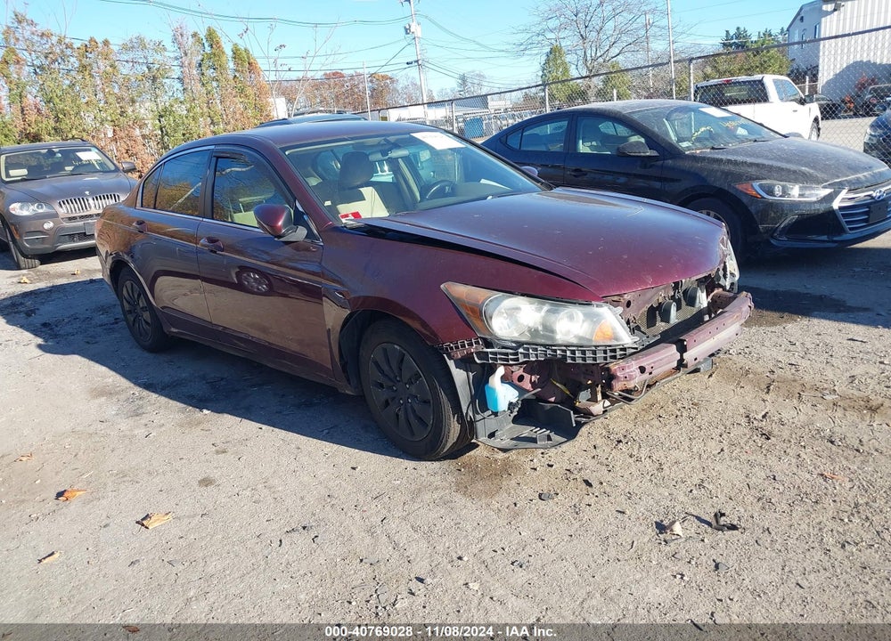 2010 HONDA ACCORD 2.4 LX VIN: 1HGCP2F38AA095975