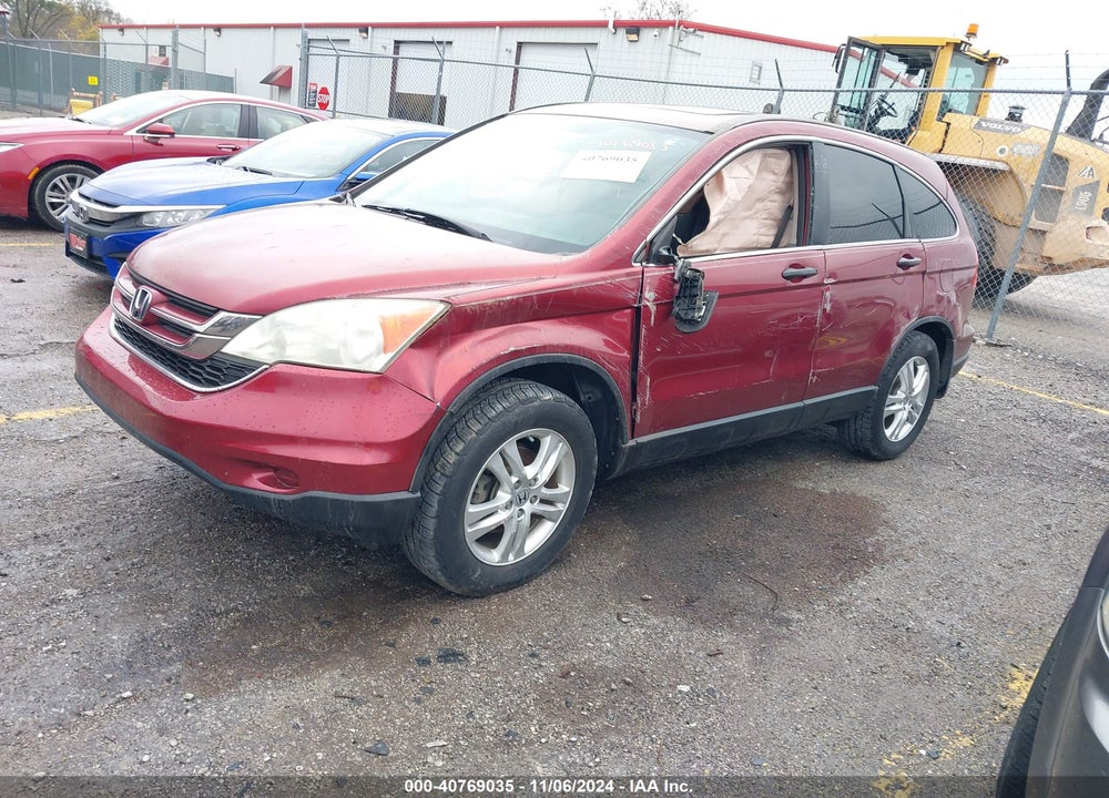 2010 HONDA CR-V EX VIN: 3CZRE3H5XAG701047
