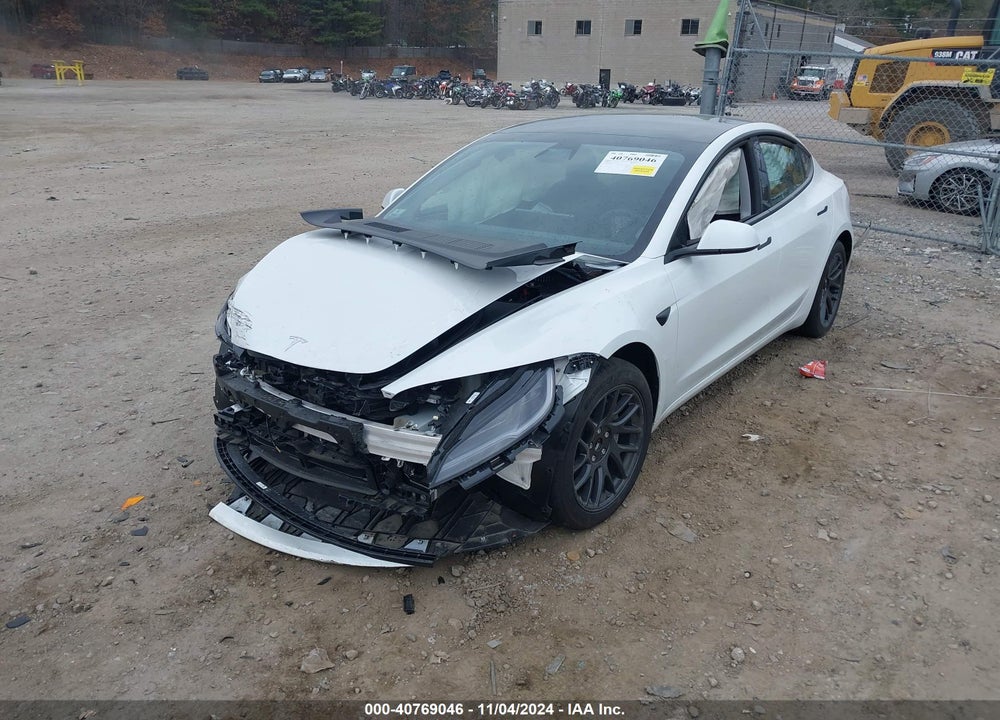 2024 TESLA MODEL 3 REAR-WHEEL DRIVE VIN: 5YJ3E1EA6RF756128