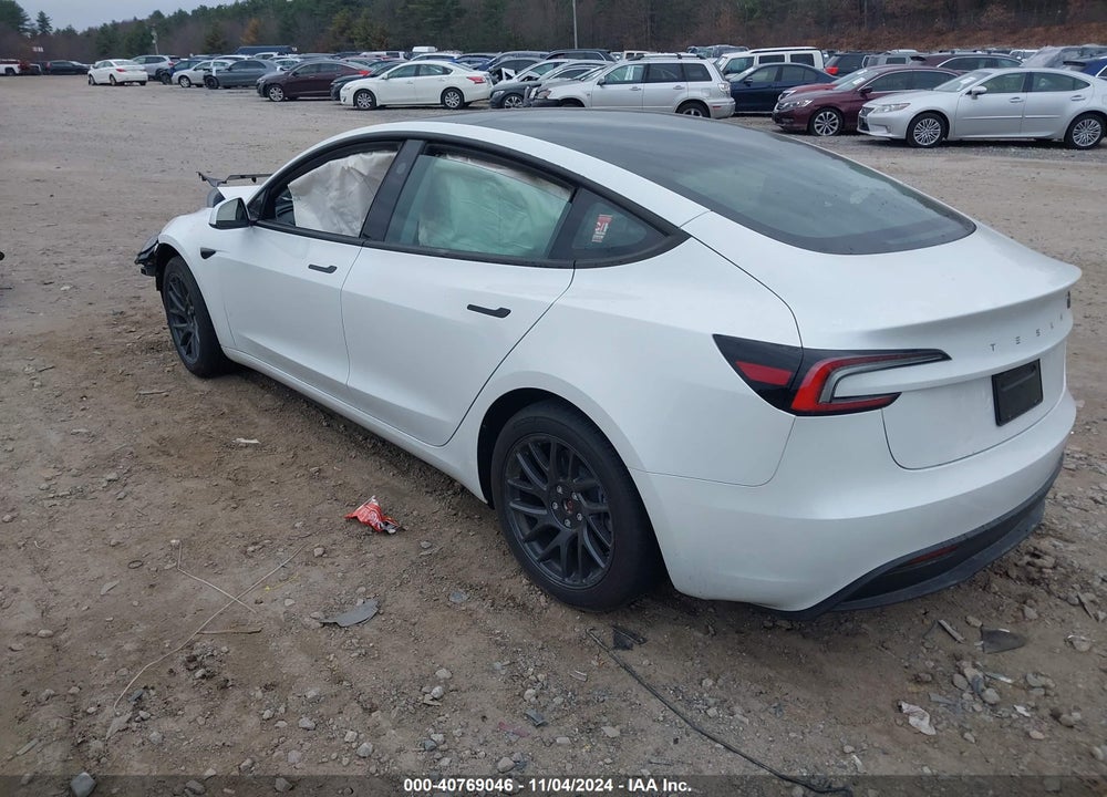 2024 TESLA MODEL 3 REAR-WHEEL DRIVE VIN: 5YJ3E1EA6RF756128